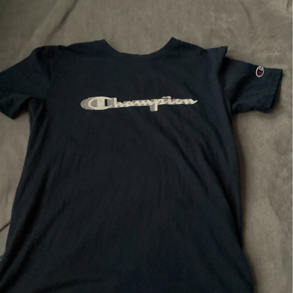 Champion Dark Blue Short Sleeve Tee